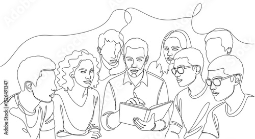 Leadership and Mentorship in a Group Discussion Setting for Educational Content, Team Building Resources, Professional Development Materials, and Social Media Promotion