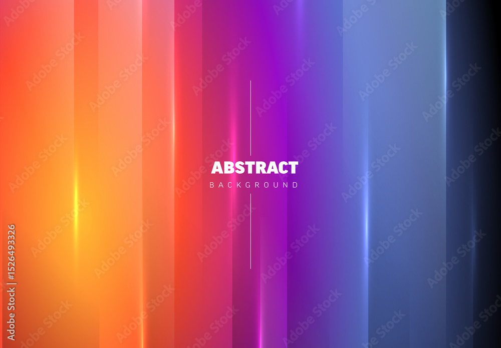 Abstract Background with Vivid Colors and Vertical Light Streaks Stock ...