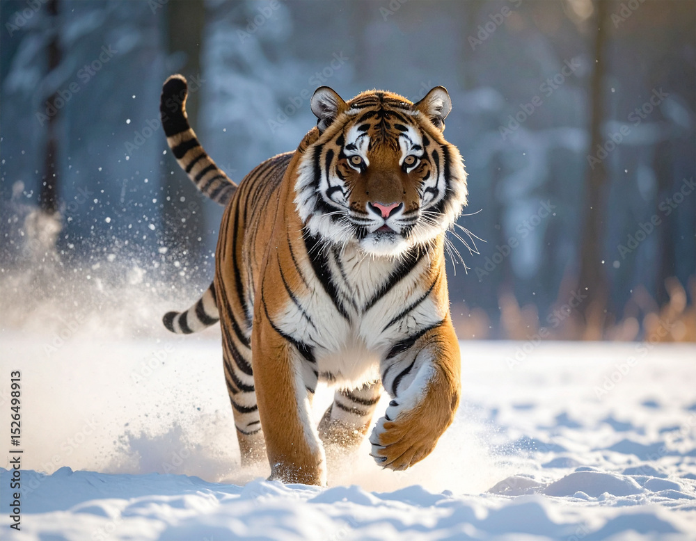 Obraz premium Sumatran tiger in the wild