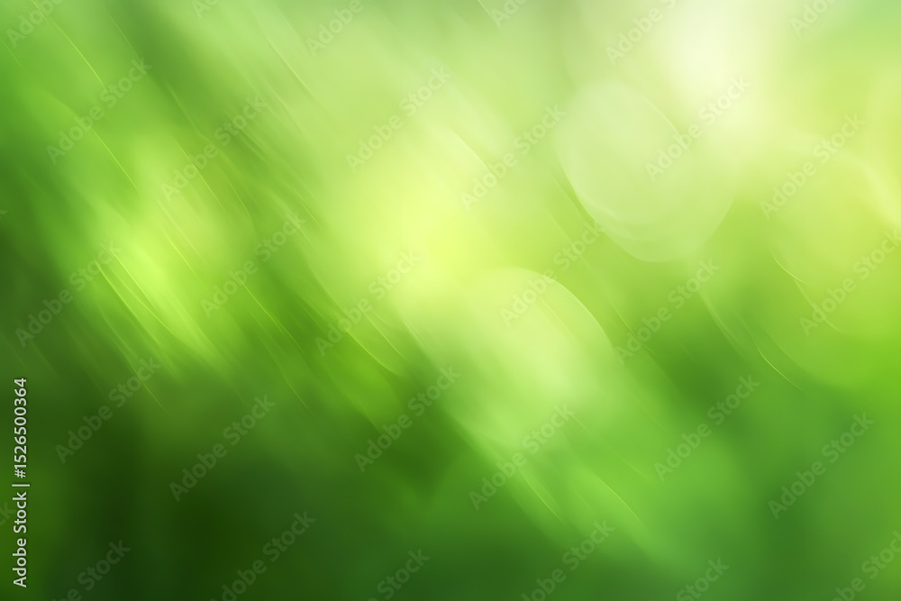 Obraz premium green gradient background / abstract blurry fresh green background