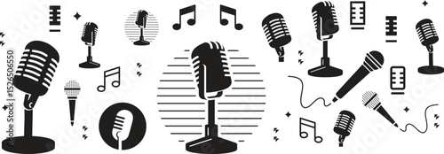 Microphone Icons - Classic Series