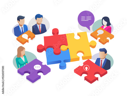 team puzzle pieces