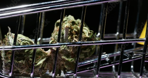 medical marijuana cannabis buds close up