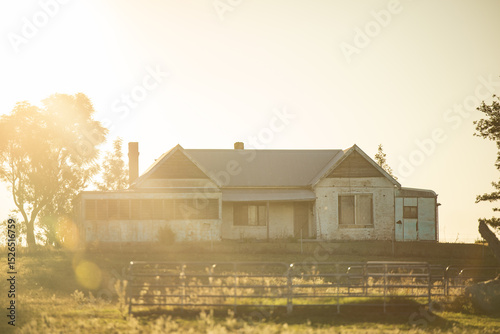 Abandoned home in rural New South Wales photo