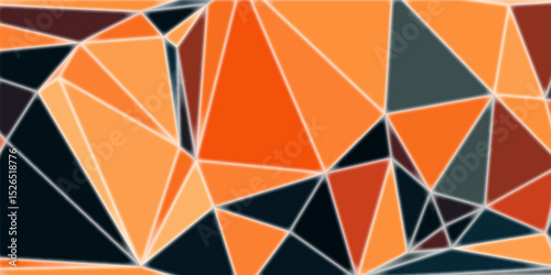 Abstract Geometry: a visually captivating geometric composition with angular shapes and contrasting hues, creating an immersive experience of abstract geometry Design