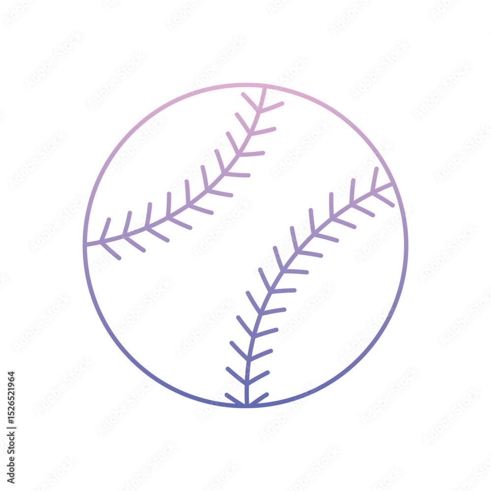 Baseball Vector icon Baseball Vector icon