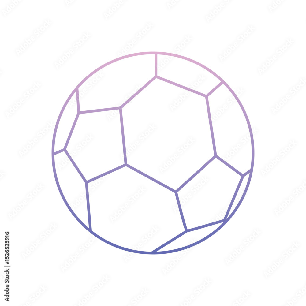 Fototapeta premium Handball Vector icon