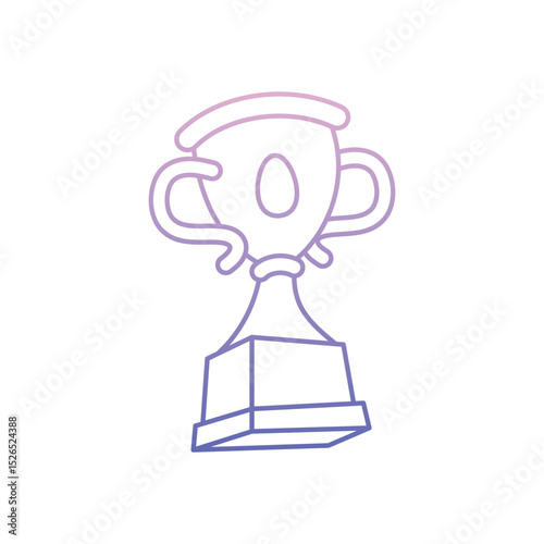 Trophy Vector icon