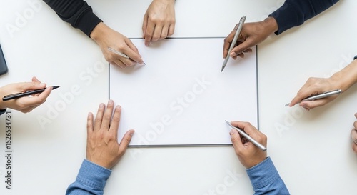 diverse people working together