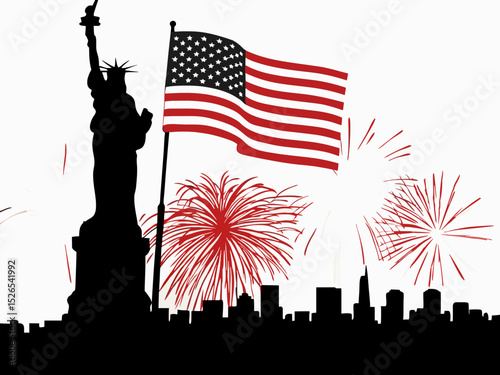 Independence day of america celebration