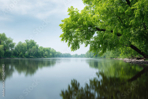 serene landscape essence of conflict and harmony in nature
