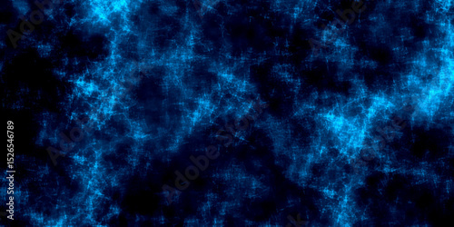 Dark blue background. Artistic canvas with scattered deep blue hues and textures. Abstract background featuring a vibrant blue glow effect design. Abstract cosmic navy blue ink deep space galaxy art.