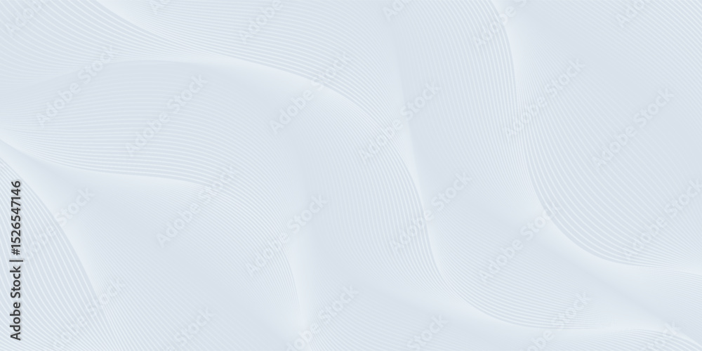 Naklejka premium Modern abstract background with flowing lines. Digital future technology concept. vector illustration.