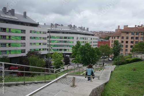 people walking in the city