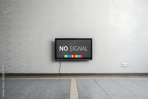 Wall-Mounted Flat Screen TV Showing 