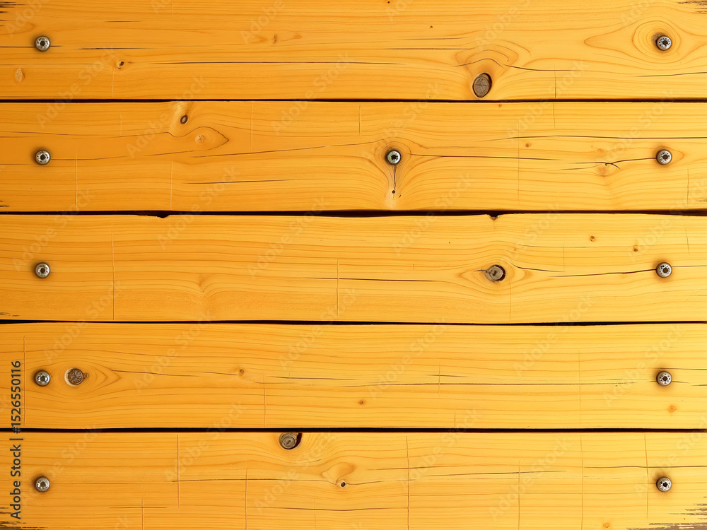 Naklejka premium Wooden plank background with natural texture, rustic and versatile. Generative AI