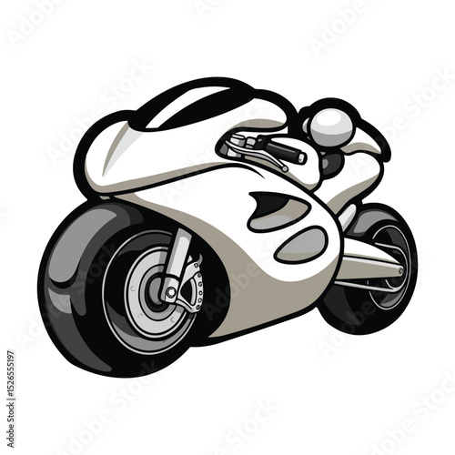 Playful Mini Bike Icons for Kids Creative Use

