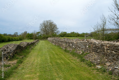 Site Gallo Romain, le temple, Sanxay, 86, Vienne, France