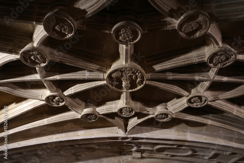 Ceiling of the church