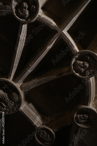 Ceiling of the church