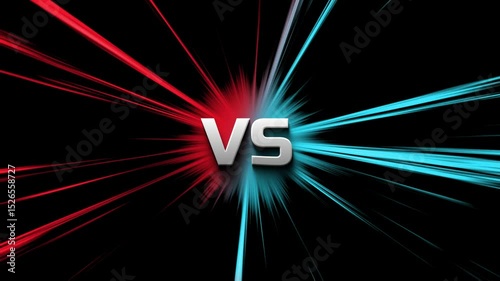 Versus battle animation, Versus Background Animated.