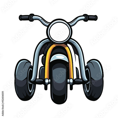 Colorful Motorbike Vector Pack for Kids Illustrations