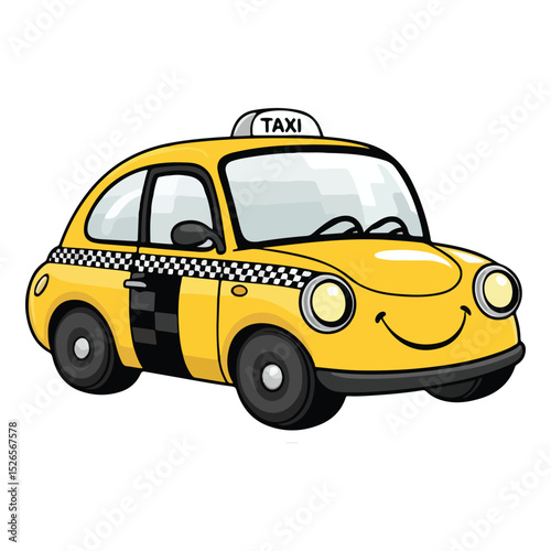 Mini Cartoon Toy Cars in Bright Colors Icons