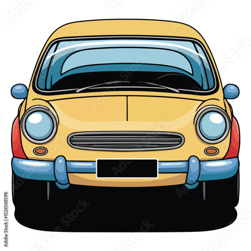 Childrens Favorite Toy Vehicles in Vector Icon Style