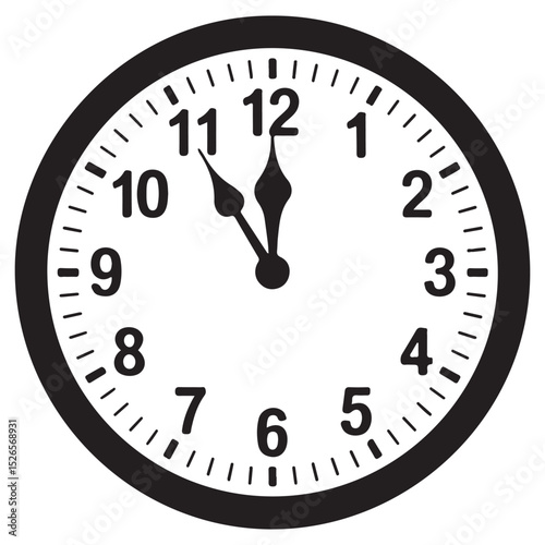 vector clock icon. vector illustration eps 10
