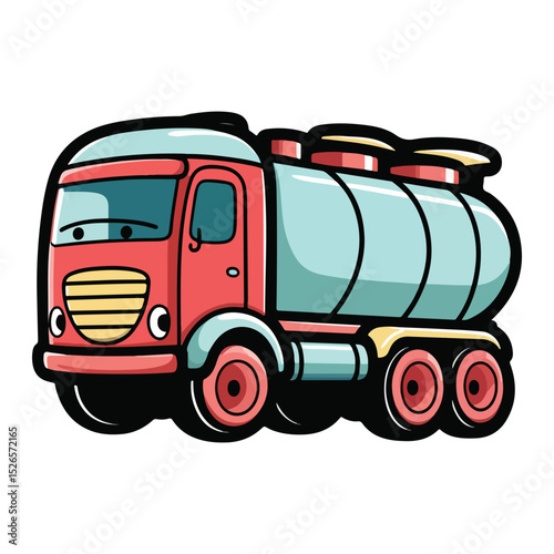 Fun Vector Icons of Colorful Toy Cars for Kids