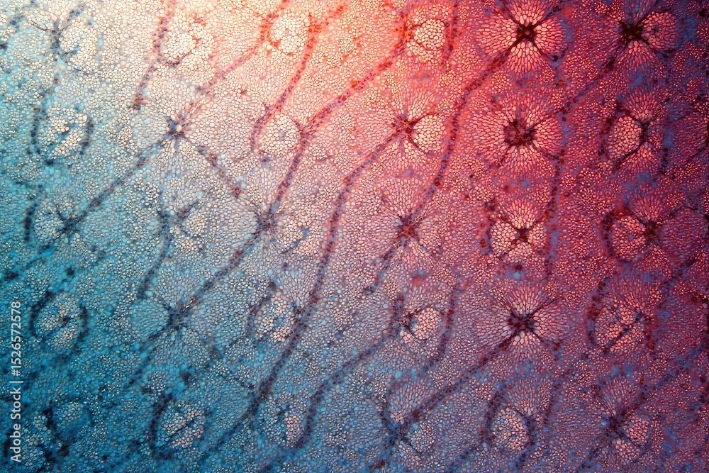 Fototapeta premium Geometric lace overlay, repeating motif, shadow detail, repeat, textile, overlay