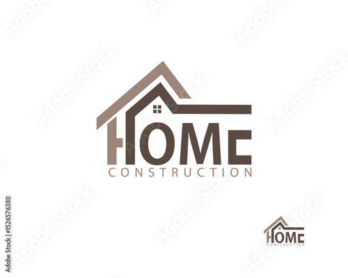 home logo creative building design concept business
