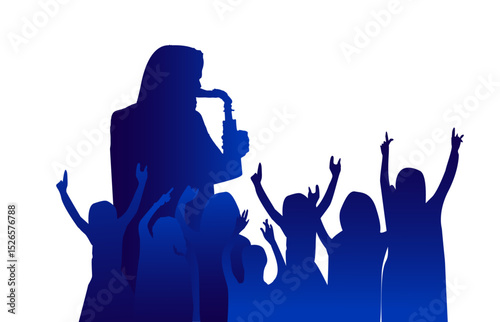 music party celebration element