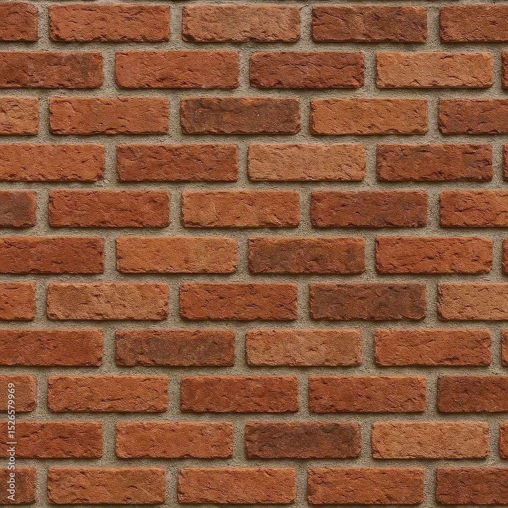 Obraz premium Classic Red Brick Wall Texture Background