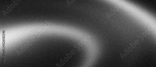 Black white grainy background, dark gradient monochrome abstract noise texture banner header backdrop design