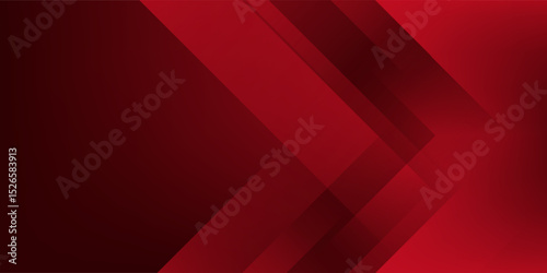 Abstract geometric dark red background. Dynamic shapes composition. Vermilion base for website, print, base for banners, wallpapers, EPS 10