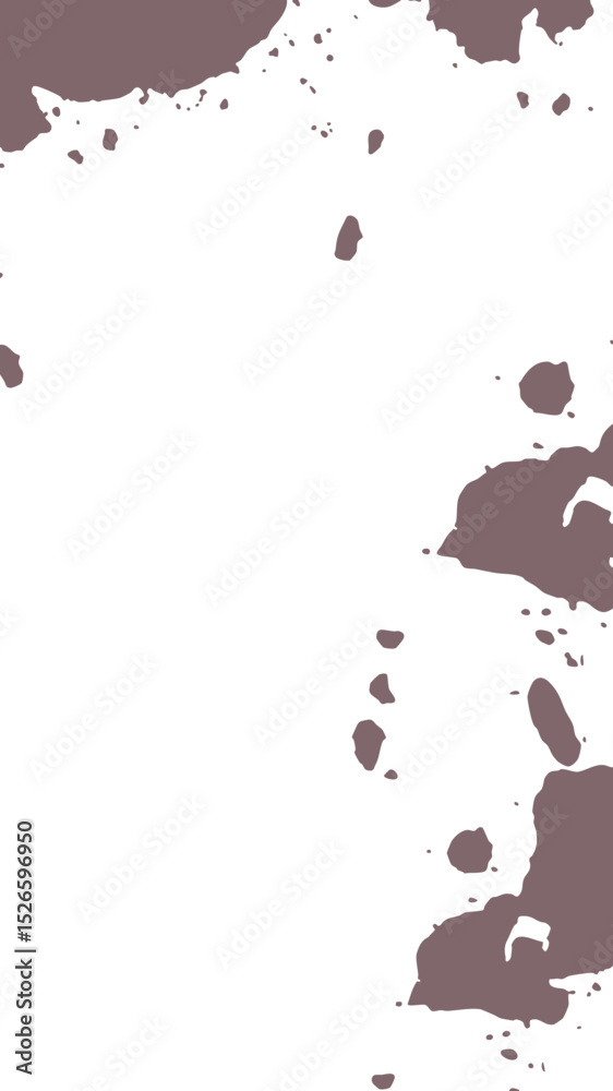 Colorful Abstract Paint Splash Frame 4k Element Svg
