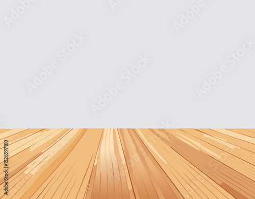 Light brown wooden surface with clean open space above, modern layout for marketing visuals.
