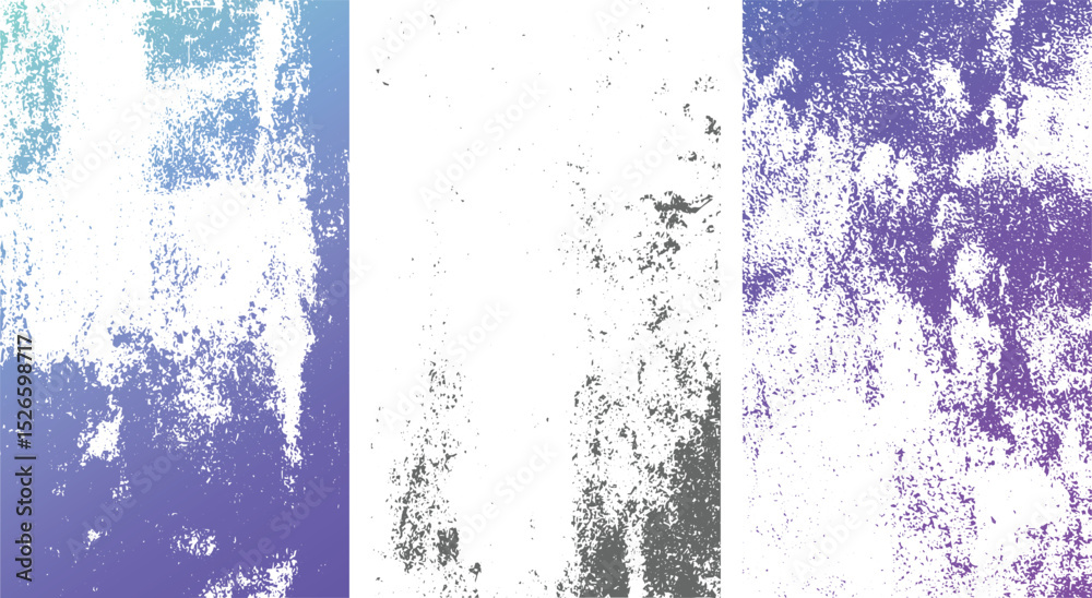 grunge effect overlay texture set with dirty grain and scratches suitable for scrapbook and poster designs
distress overlay vector textures collection with black grainy patterns ideal 