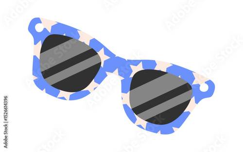 Sunglasses American independence day accessory