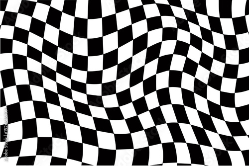 Wavy Checkerboard Pattern Svg Png Background
