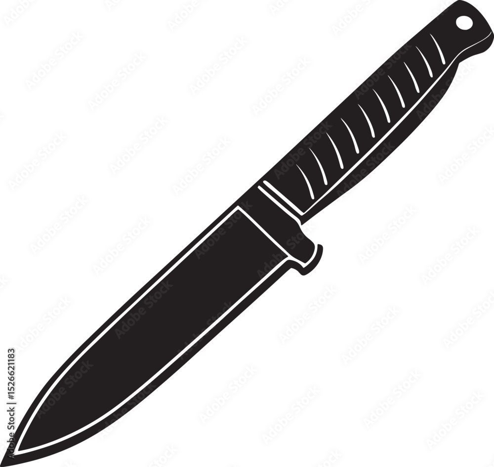Obraz premium knife vector illustration
