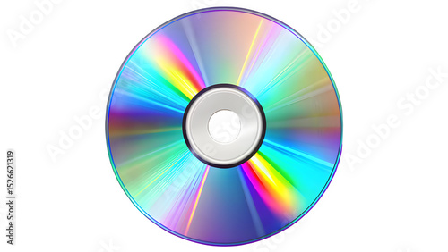 Isolated CD Disc with Reflective Surface on Transparent Background – Digital Media Storage, Optical Disc Technology

 photo