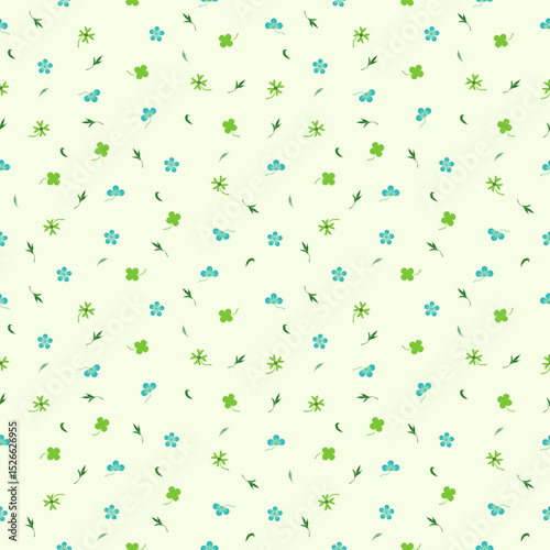 Seamless flowers pattern. Delicate petals and vibrant blossoms create an artistic and vintage botanical illustration.