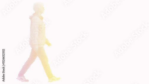Senior woman walking, symbolizing early retirement planning with copy space