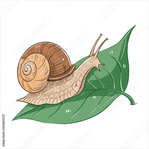 Snail Vector 