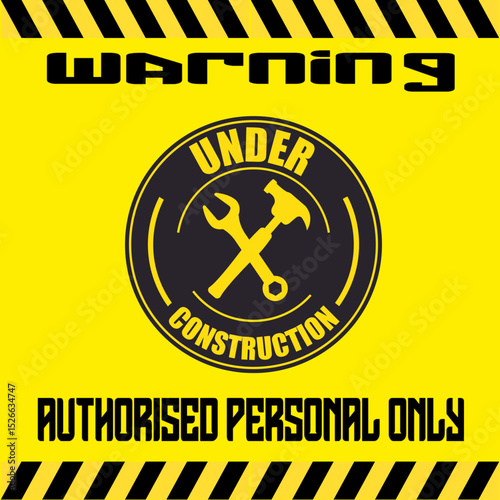 under construction sign