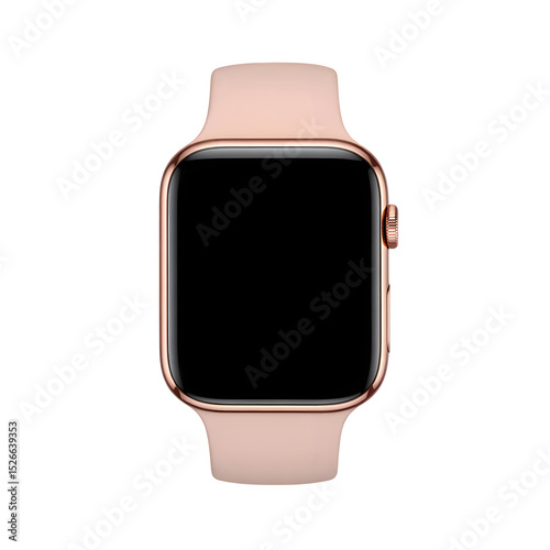 Rose Gold Apple Watch with Pink Sand Band