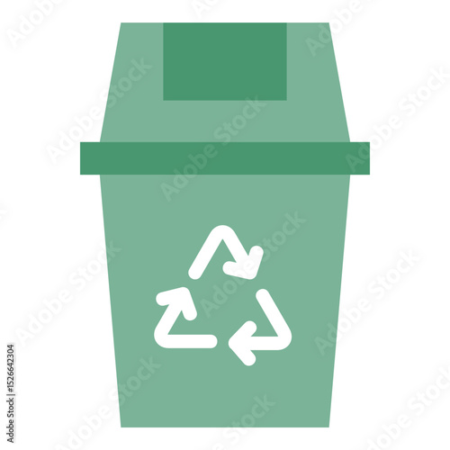 Recycling bin icon