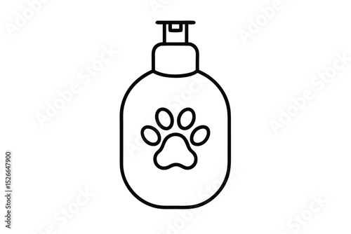 pet-grooming-shampoo-bottle-with-paw-print-label-f.eps